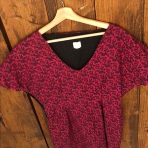 Billy Reid floral print short sleeve dress